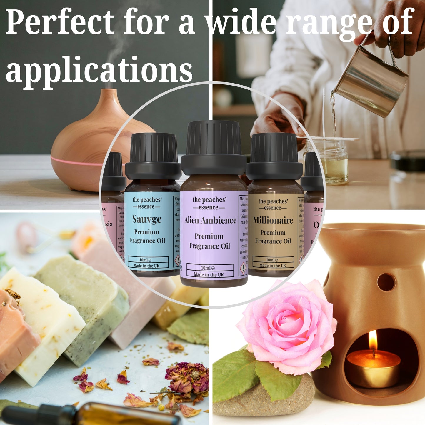 Designer Inspired Fragrance Oils, 10ml | FREE SHIPPING on orders £20 and above