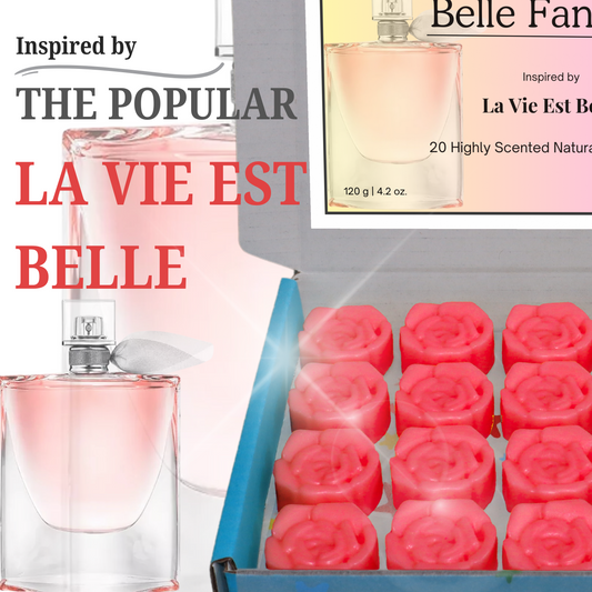 La Vie Est Belle Perfume Inspired 20 Flower Shaped Wax Melts