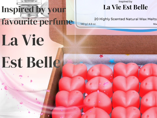 La Vie Est Belle Inspired Heart Shape Wax Melts