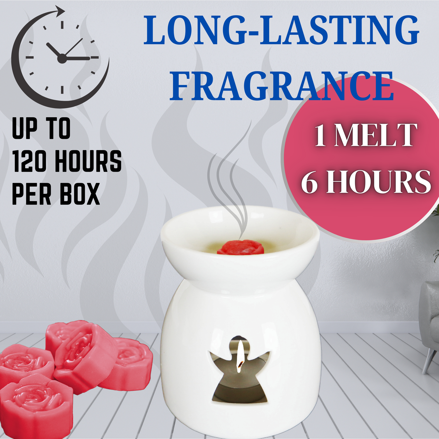 La Vie Est Belle Perfume Inspired 20 Flower Shaped Wax Melts