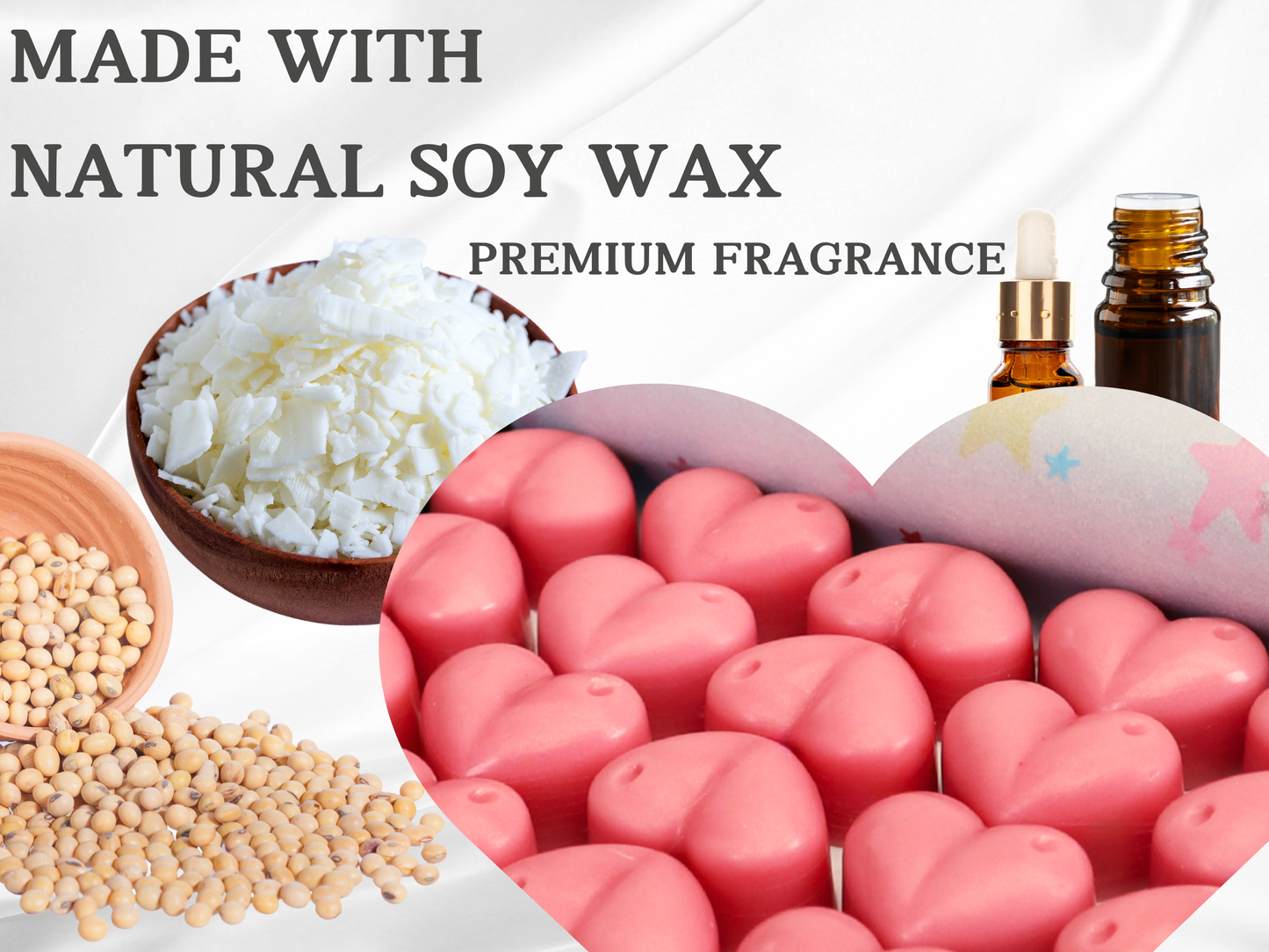 La Vie Est Belle Inspired Heart Shape Wax Melts