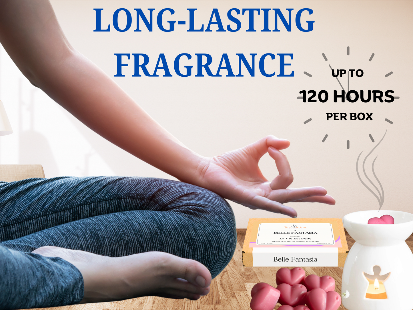 La Vie Est Belle Inspired Heart Shape Wax Melts