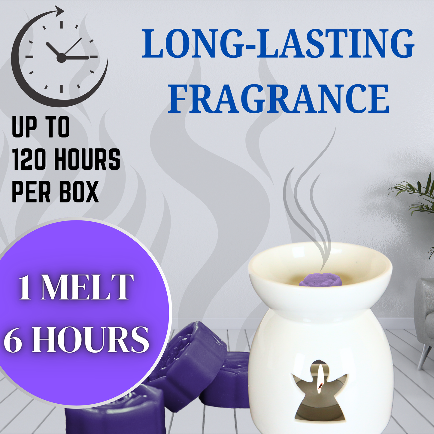 Alien Inspired Flower Shape Wax Melts