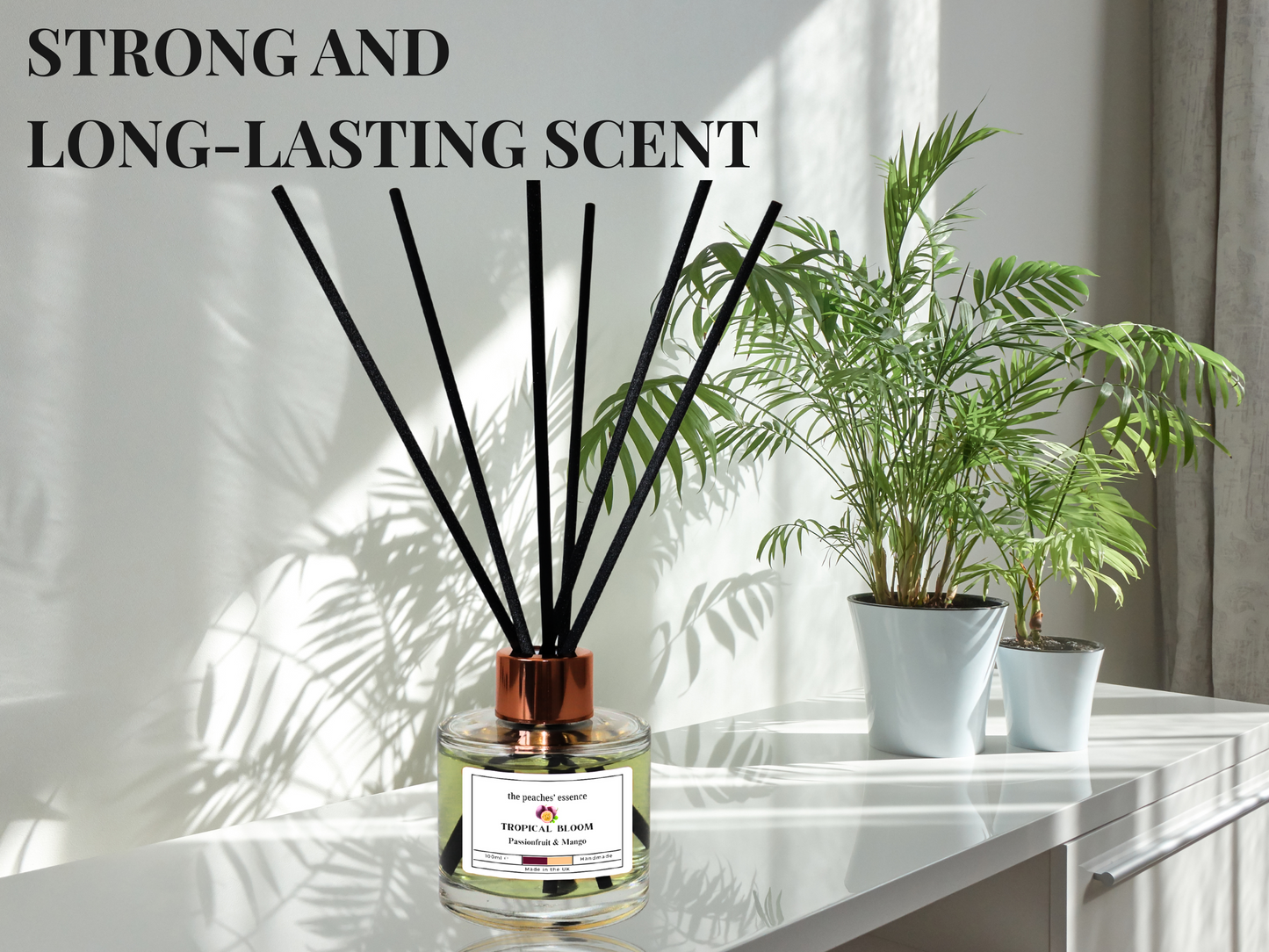 Tropical Bloom, Passionfruit and Mango Reed Diffuser Set