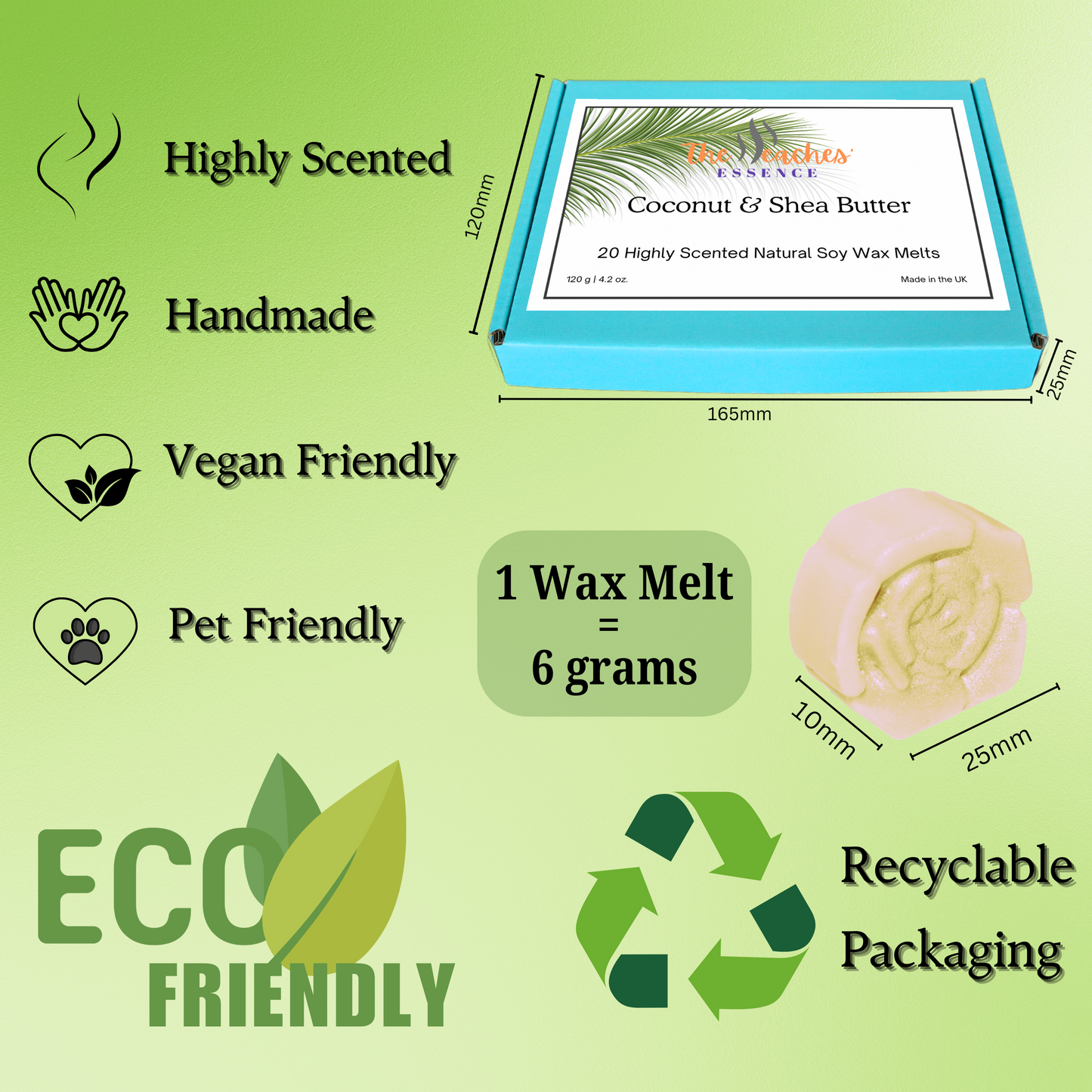 Coconut and Shea Butter Wax Melts