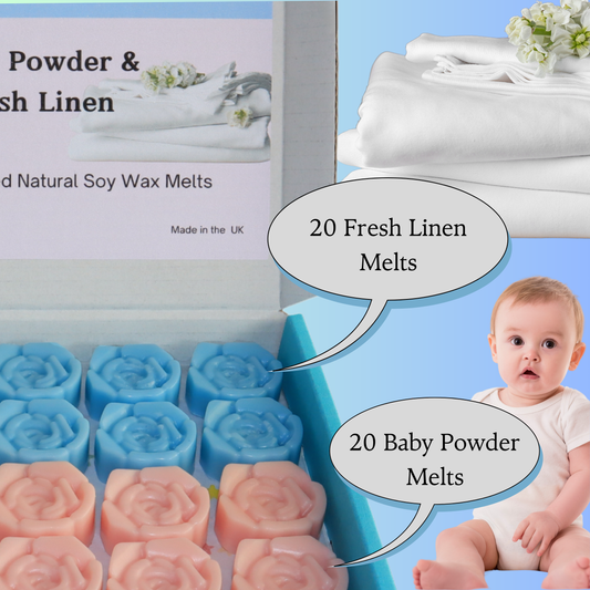 Baby Powder and Fresh Linen Wax Melts