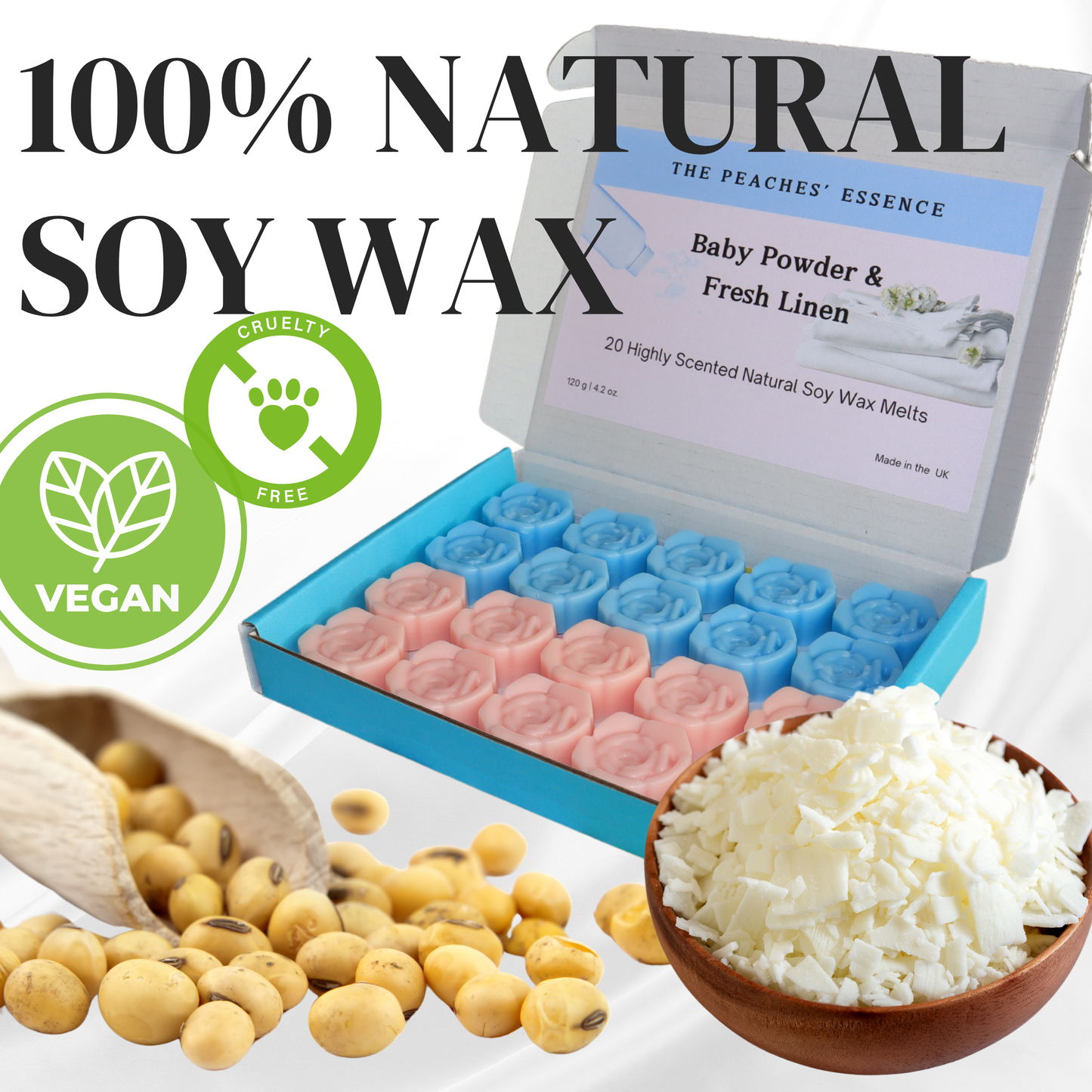 Baby Powder and Fresh Linen Wax Melts