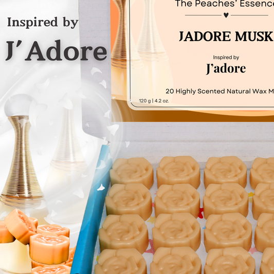 J'Adore Inspired Flower Shape Wax Melts
