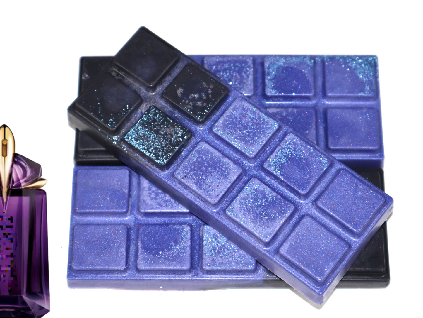 A Set of 4 Highly Scented Wax melt snap bars, Long-lasting and Designer perfume brand inspired