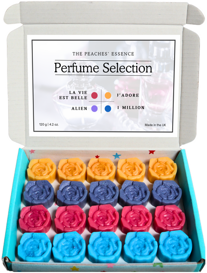 Perfume-Inspired Collection Deluxe Wax Melts – Luxury Scents, Handmade with Natural Soy Wax