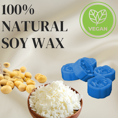 One Million inspired Flower Shape Wax Melt. Designer Inspired. Highly Scented. 100% Natural Soy Wax Melt,Handmade,Vegan & Pet Friendly.