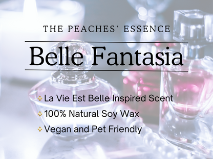 La Vie Est Belle Perfume Inspired 20 Flower Shaped Wax Melt. Highly Scented, Natural Soy, Home Fragrance, Handmade, Vegan & Pet Friendly