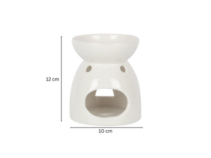 Family & Angel Cut Ceramic Wax Melt and Essential oil Burner/Warmer