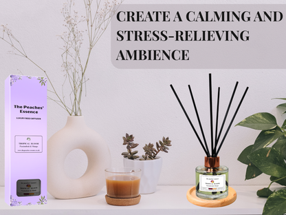 Tropical Bloom, Passionfruit and Mango Reed Diffuser Set