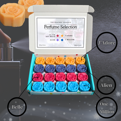 Perfume-Inspired Collection Deluxe Wax Melts – Luxury Scents, Handmade with Natural Soy Wax