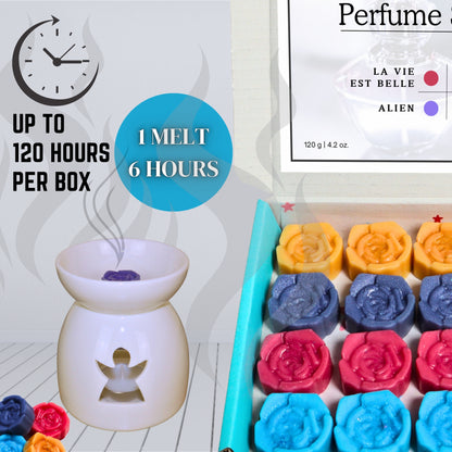 Perfume-Inspired Collection Deluxe Wax Melts – Luxury Scents, Handmade with Natural Soy Wax