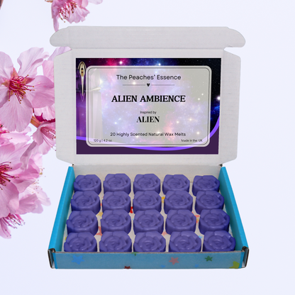 Alien Inspired Flower Shape Wax Melts
