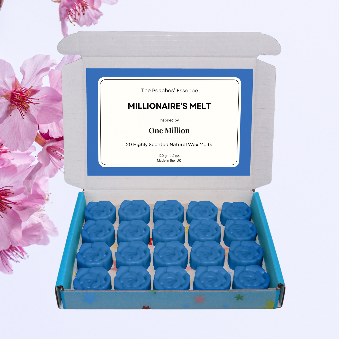 One Million Inspired Flower Shape Wax Melts